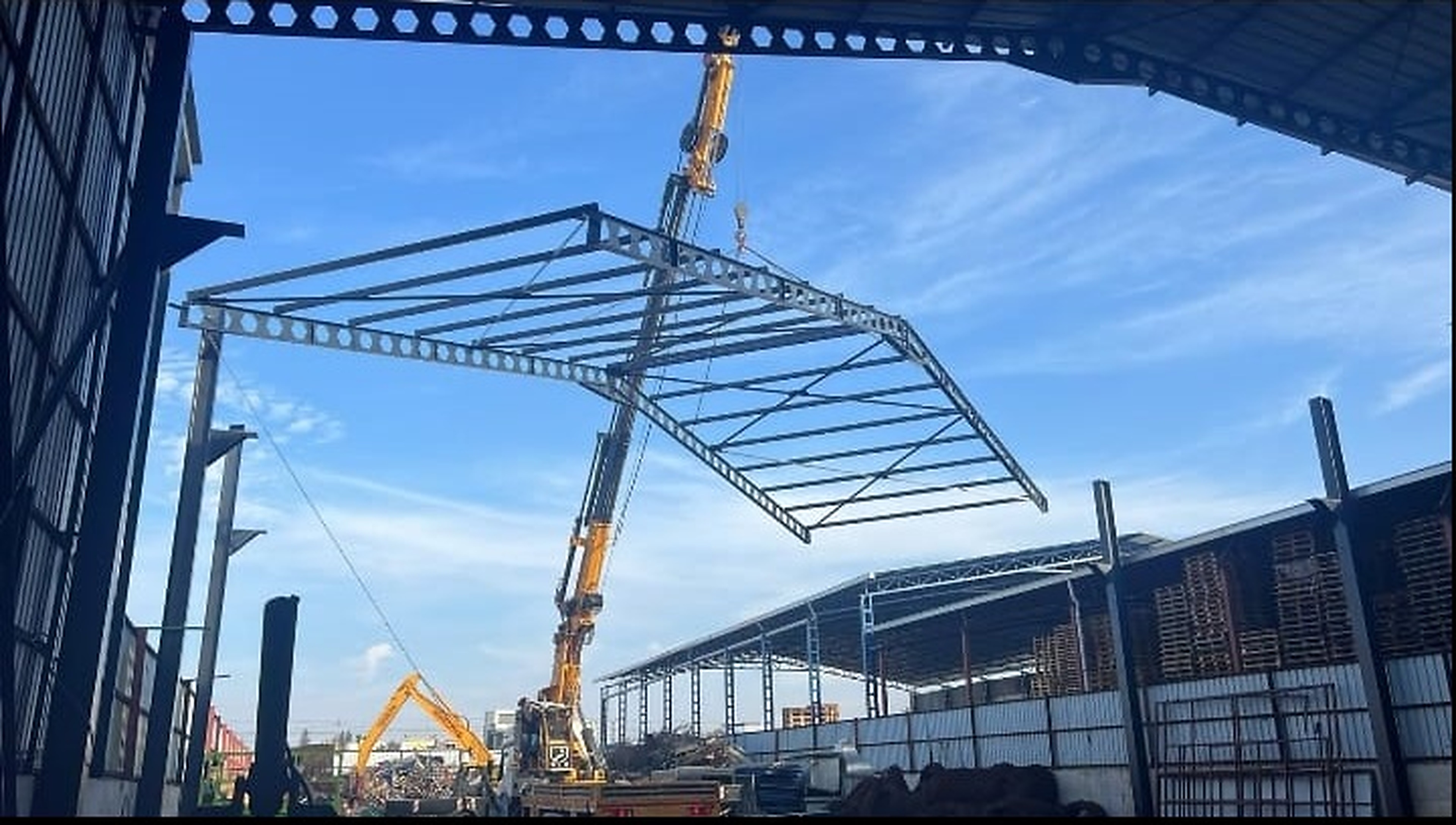 Çelik konstrüksiyon projesi